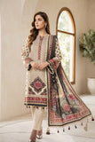 Sadia Saeed Unstitched Printed Lawn 3pc