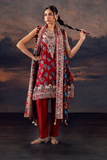 Nishat Unstitched Printed Lawn 3pc