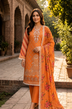 Sapphire Unstitched Printed Lawn 3pc