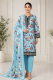 Sapphire Unstitched Printed Lawn 3pc