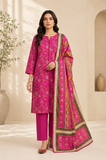 COCO Unstitched Printed Lawn 3pc