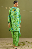 COCO Unstitched Printed Lawn 3pc