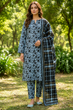 Sadia Saeed Unstitched Printed Lawn 3pc