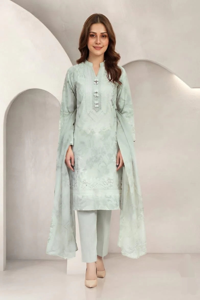 Lime Light Unstitched Printed Lawn 3pc