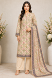 COCO Unstitched Printed Lawn 3pc