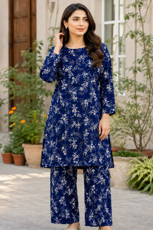 Sadia Saeed Unstitched Printed Cambric 2pc