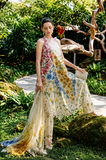 Maria-B Unstitched Printed Lawn 3pc