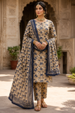Sadia Saeed Unstitched Printed Lawn 3pc