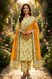 Sadia Saeed Unstitched Printed Lawn 3pc