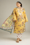 Khaadi Unstitched Printed Lawn 3pc